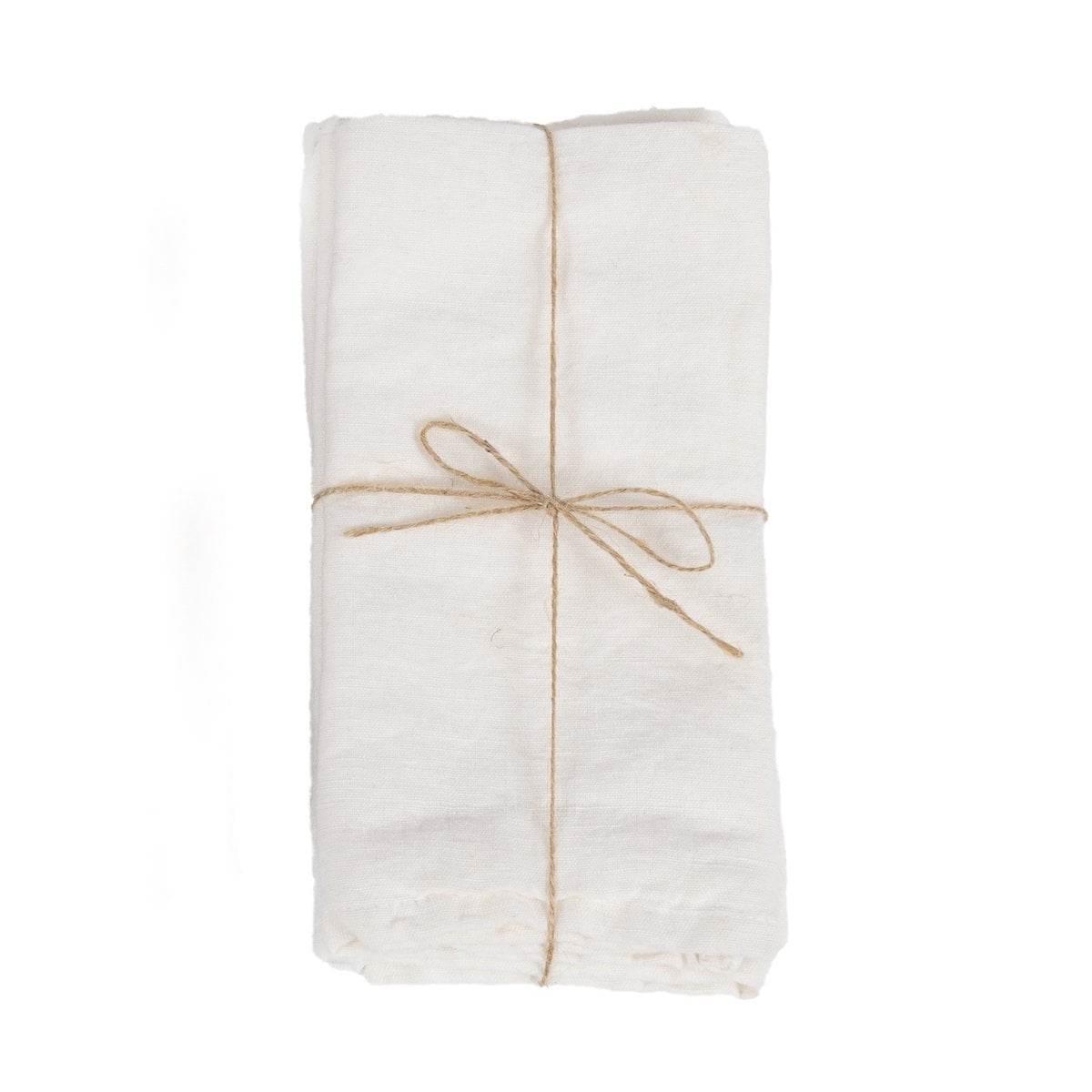 Linnen Servet – Wit 45×45 cm