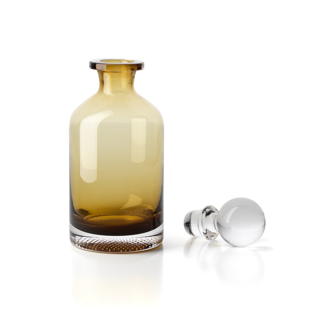 Spring Carafe – Amberkleurige Glazen Karaf