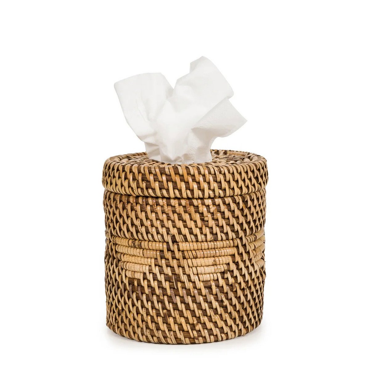 Colonial Tissue Box – Rotan | Natuurlijk Bruin