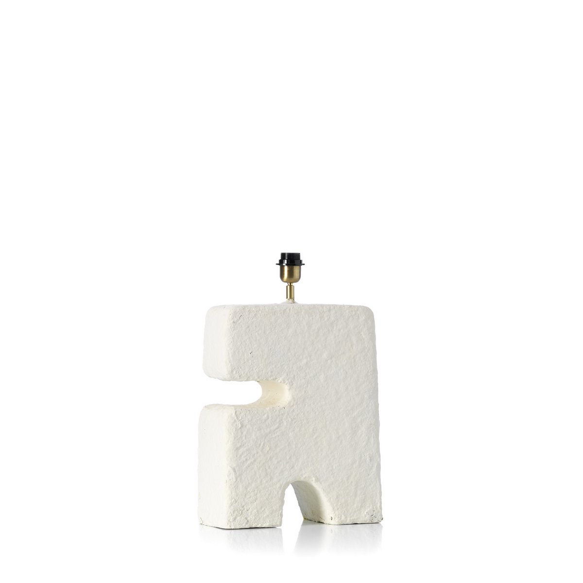 L'Objet Tafellamp – Papier-maché Wit (L)