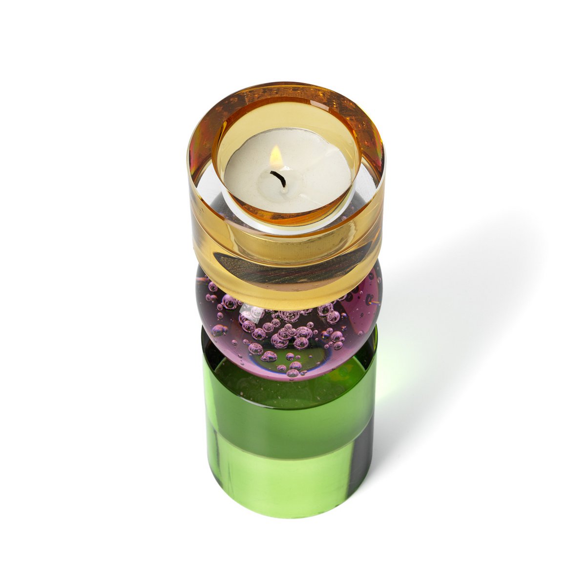 Spring Jewel Kandelaar – Gekleurd Glas