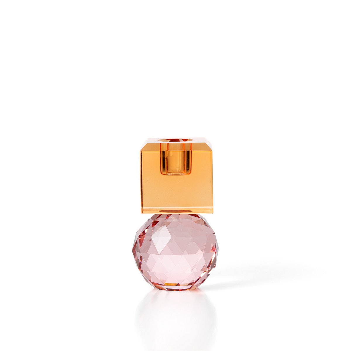 Spirng Quartz Kandelaar – Gekleurd Glas