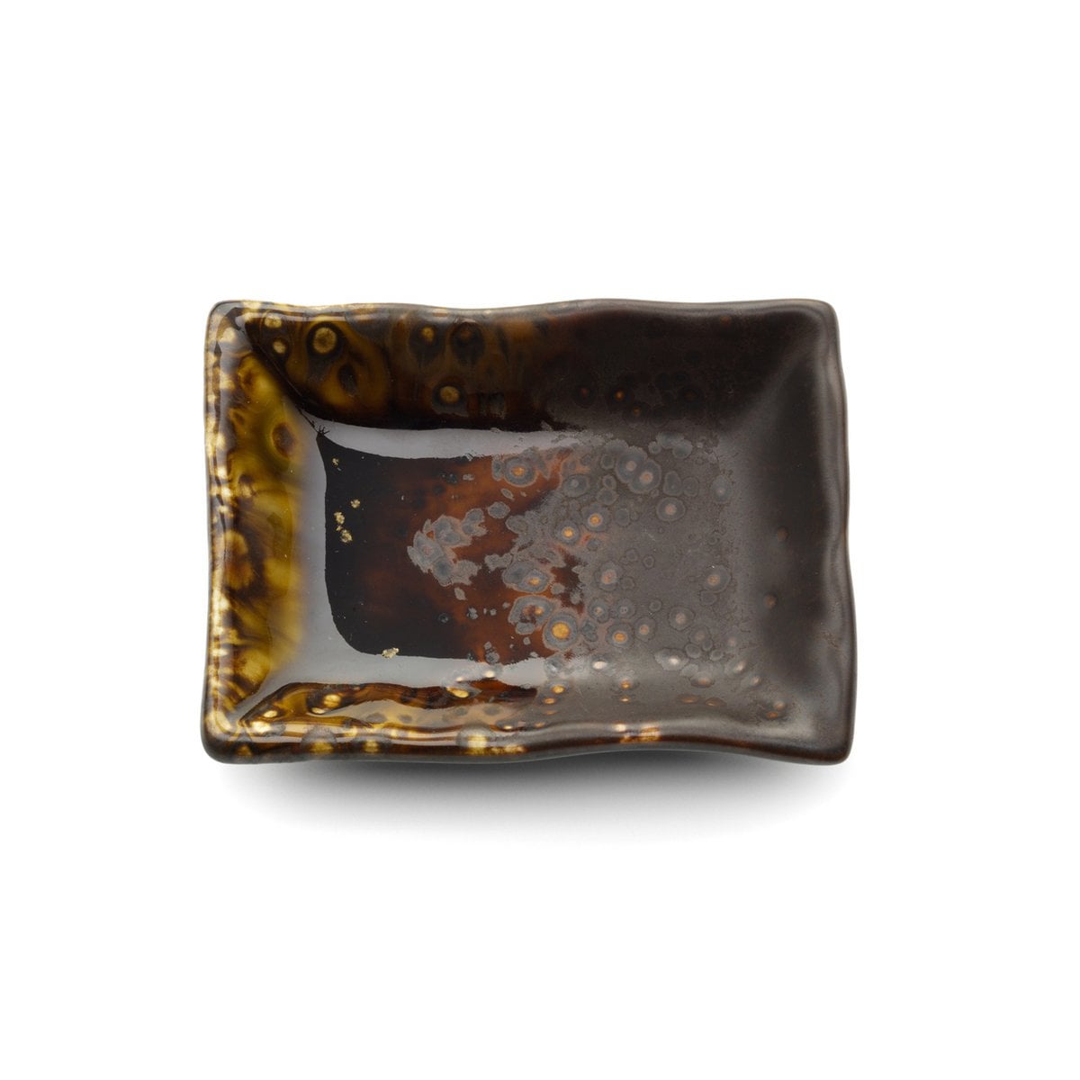 Kyoto Soy Plate – Keramisch Dipsschaaltje Bruin