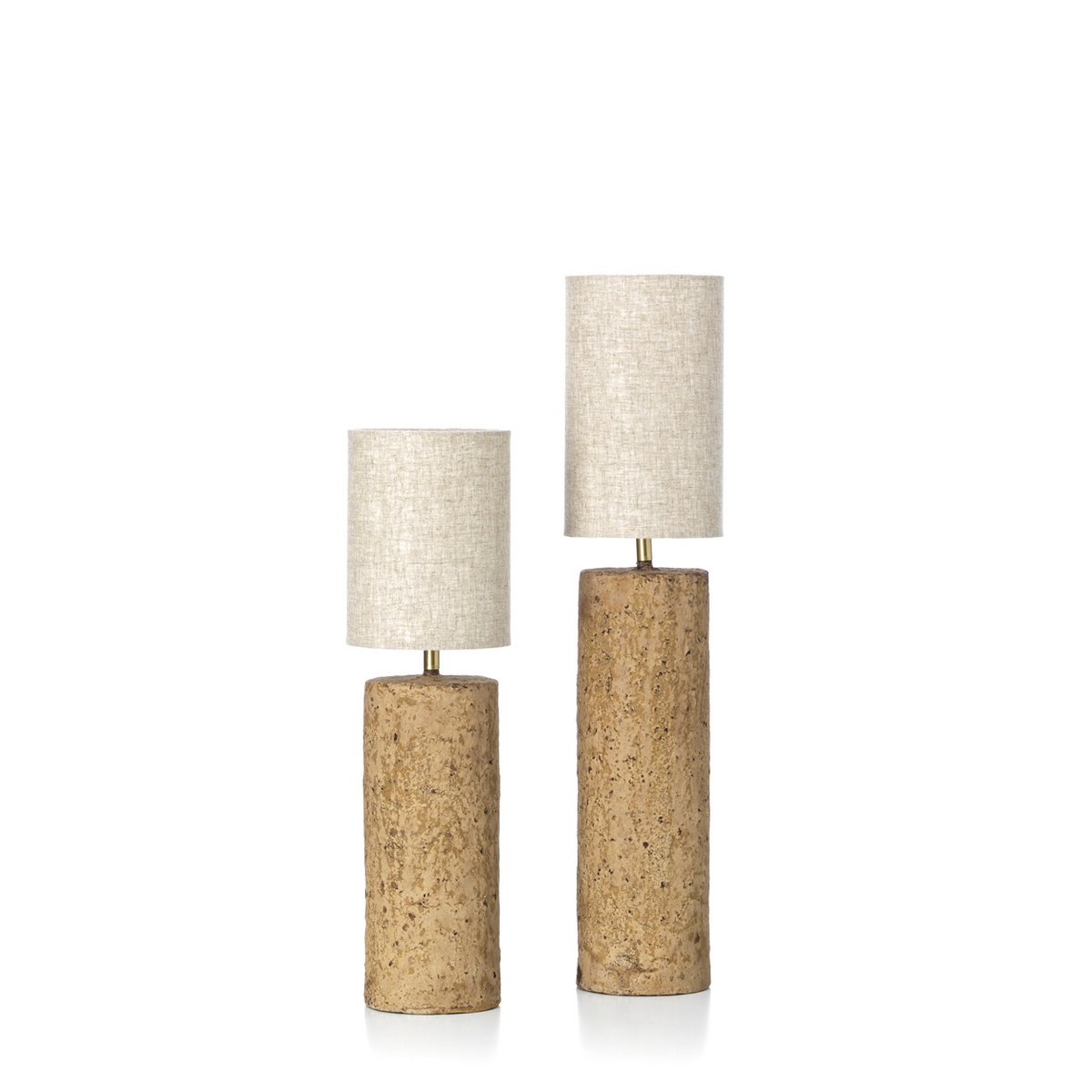 Totem Tafellamp – Papier-maché Modder (M)