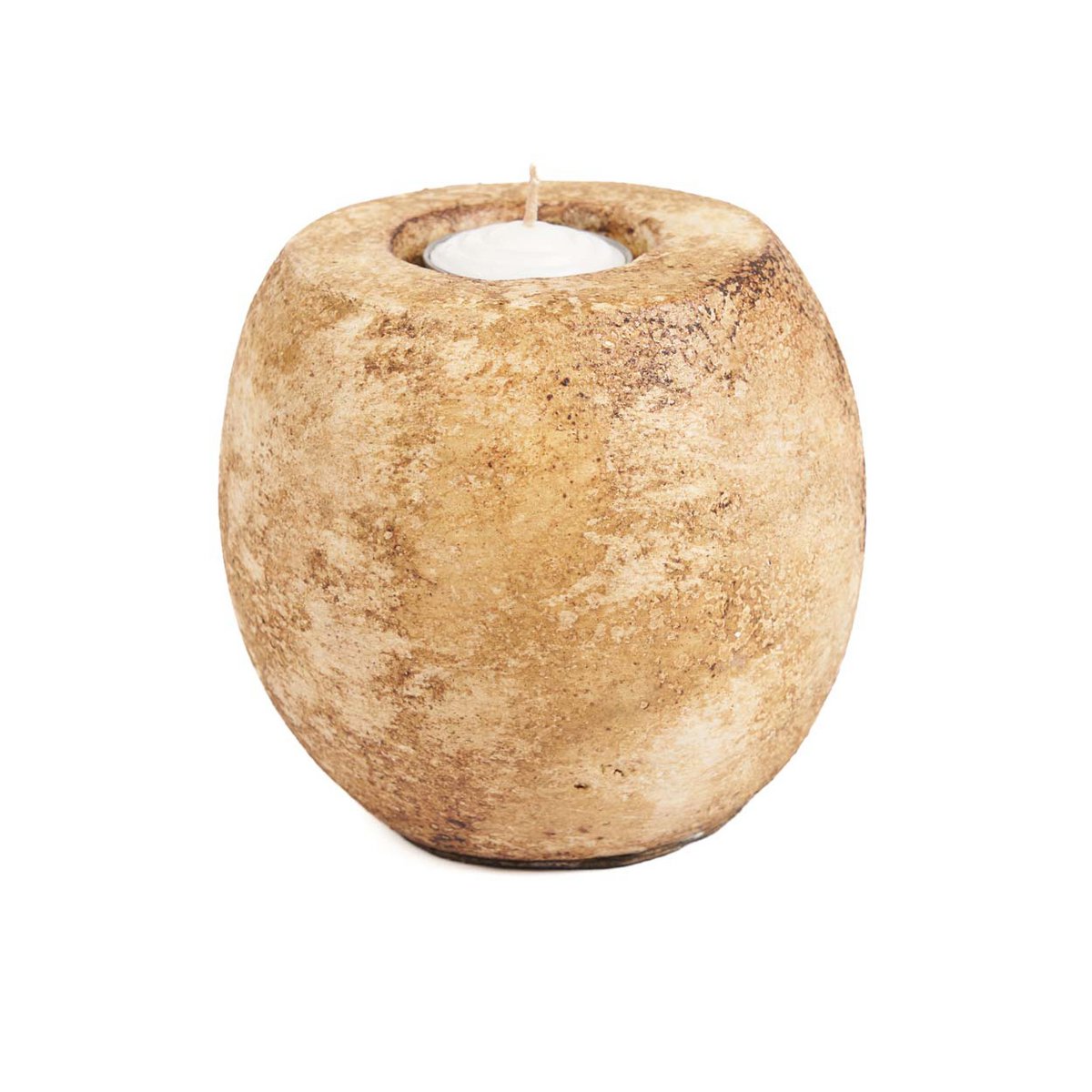 Cavestone Kandelaar – Terracotta Crème