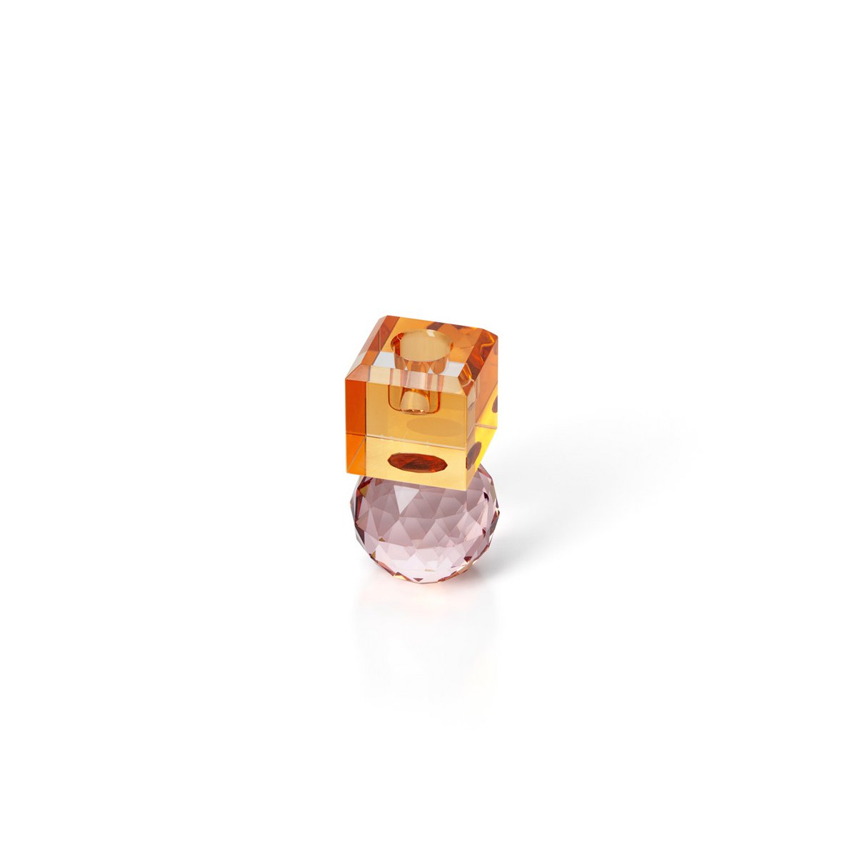 Spirng Quartz Kandelaar – Gekleurd Glas