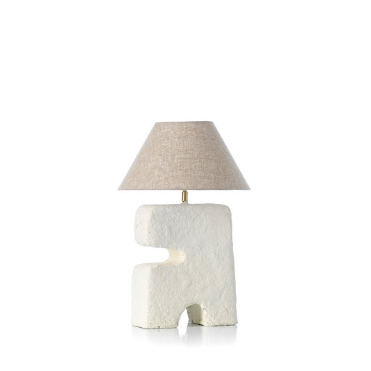 L'Objet Tafellamp – Papier-maché Wit (M)