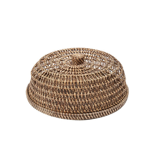 Rattan Food Cover – Handgeweven Rotan (M)